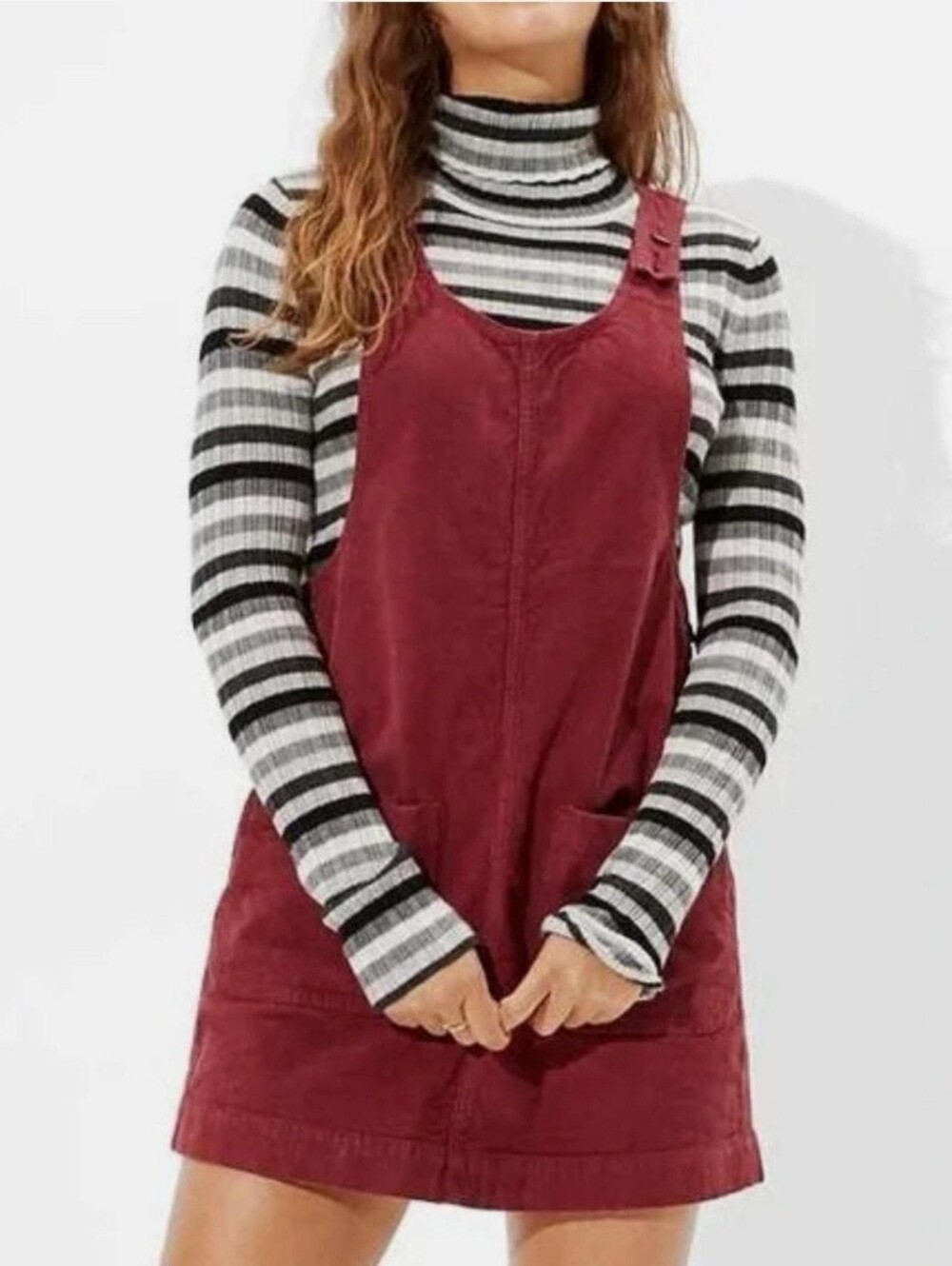 American Eagle Overalls Dress